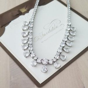 Royal Gorgeous Cubic Zirconia Bridal Jewel…